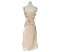 Sleeveless Satin Dress