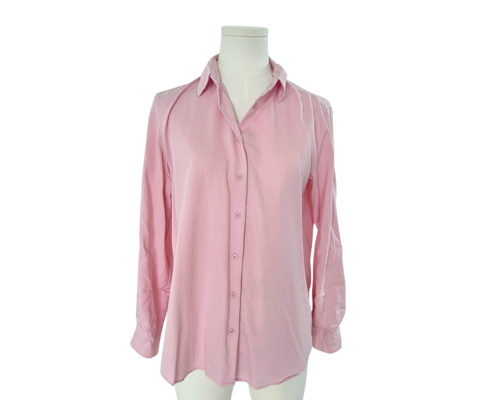 Uniqlo Long Sleeve Blouse - Pink